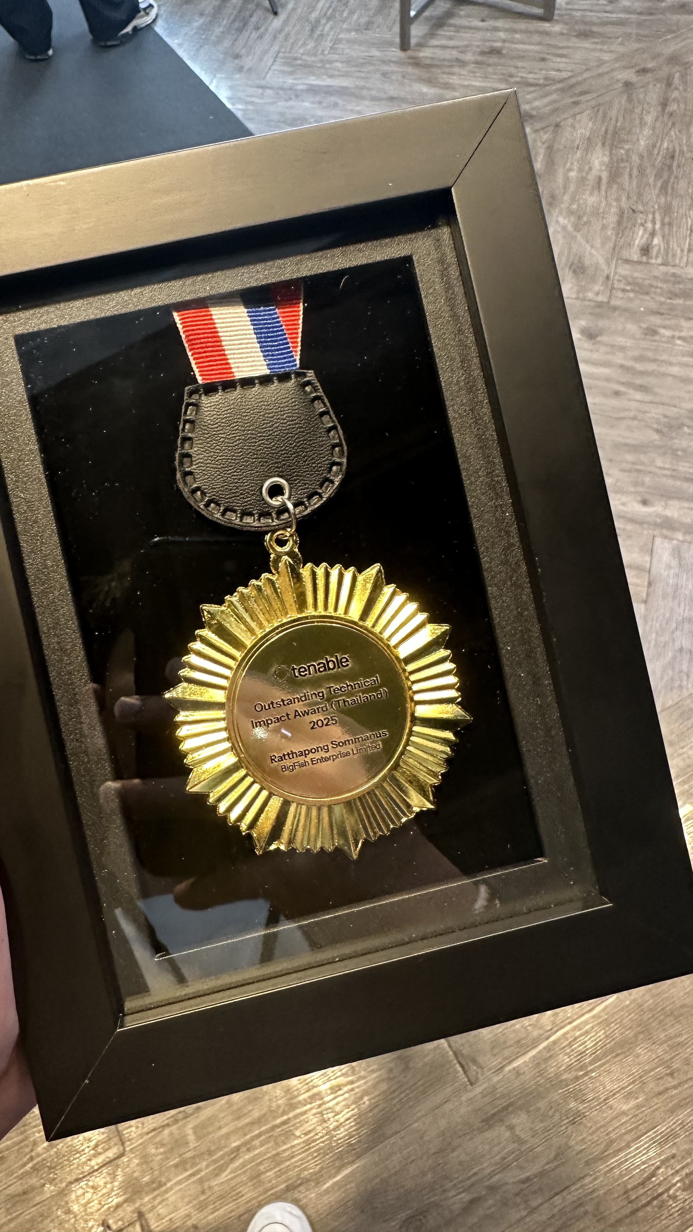 Outstanding Technical Impact Award medal