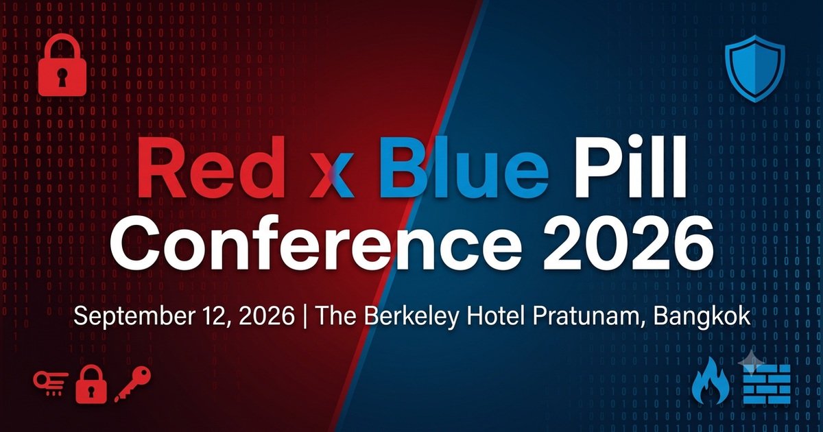Red x Blue Pill Cybersecurity Conference 2026