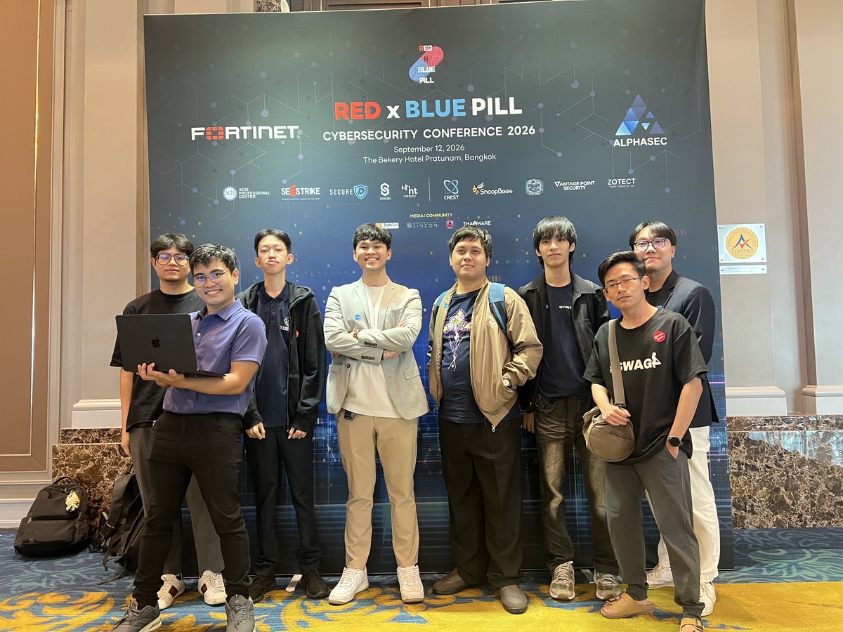 Wowza Group team at Red x Blue Pill Cybersecurity Conference 2026